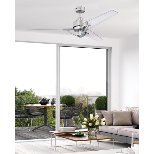 17 Stories 137 cm Deckenventilator Carrold mit Fernbedienung | Wayfair.de
